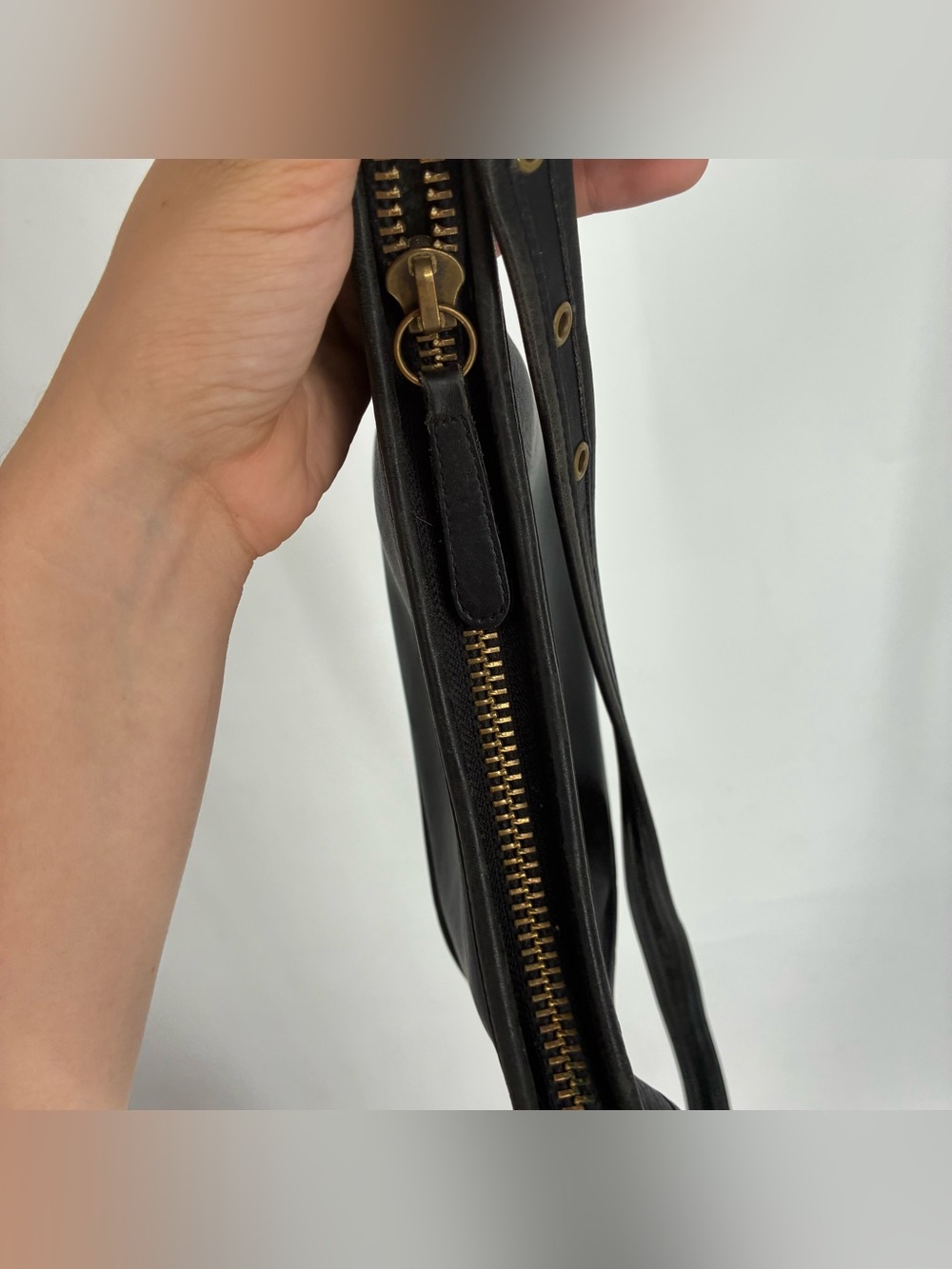 COACH Vintage Janice Ricardi-Desantos Legacy Crossbody Bag Purse 9950 Black - Picture 10 of 15